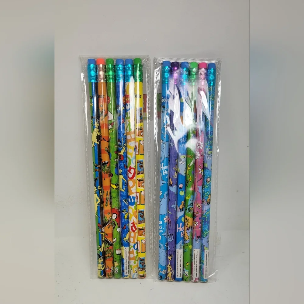 Colorful Cartoon Pencils Set